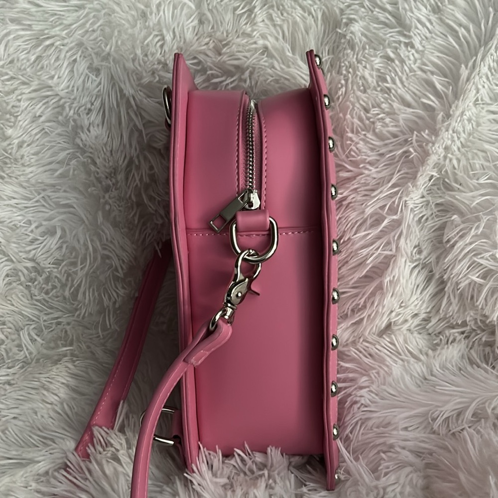 Dolls Kill Pink Adjustable Backpack - Picture 5 of 10